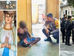 Perusak Patung Bunda Maria Ditangkap, Pastor Amandus: Umat Jangan Terprovokasi