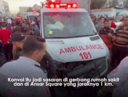 Israel Serang Ambulans Tewaskan 15 Orang Dalam Konvoi Rumah Sakit di Gaza