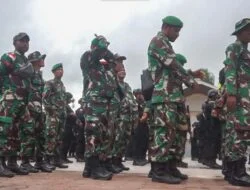 Ratusan Pasukan Gabungan di Timika Antisipasi Pengibaran Bintang Fajar