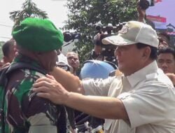 Momen Prabowo ke Mimika, Ketemu Mantan Anak Buah Prajurit Asli Papua