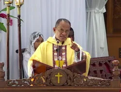Tak ada perubahan jam misa di Katedral Timika pada Minggu 17 Agustus