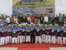 Pemkab Mimika Lepas 177 Calon Jamaah Haji Tahun 2024
