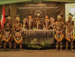 Sekelompok Pemuda Papua Deklarasi Partai Kasih Dipimpin Yunus Kudiai