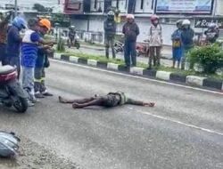 Hantam Median Jalan, Anggota Polres Mimika Tewas Laka Tunggal