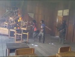 KKB Bakar 12 Gedung Sekolah di Papua Sejak 2023