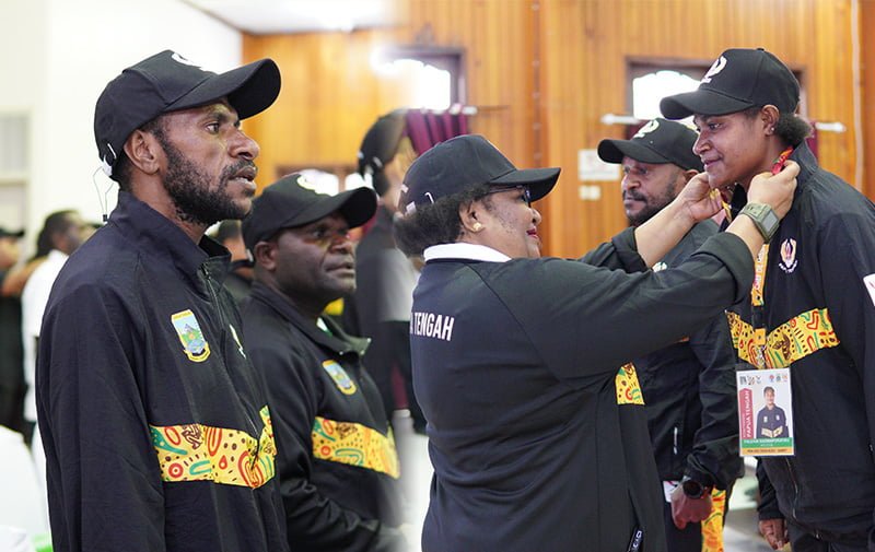 Menuju PON 2028, Wagub Minta KONI Papua Tengah Fokus pada Cabang Unggulan dan Transparan