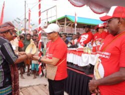 Ribuan Warga Hadiri Karnaval Nusantara Songsong HUT RI Ke-79 di Mappi