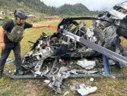 Hendak Dievakuasi, Helikopter di Alama Mimika Ternyata Sudah Dibakar