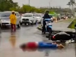 Pengendara Motor Tewas Ditabrak Truk Enam Roda di Bundaran Petrosea Timika
