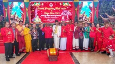 Natal IKT Mimika 2024, Pdt Elvis Saladan: Tongkonan Adalah Ibu, Mari Jaga Kebersamaan