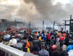 Warga Ungkap Titik Api pada Kebakaran Deretan Kios di Timika