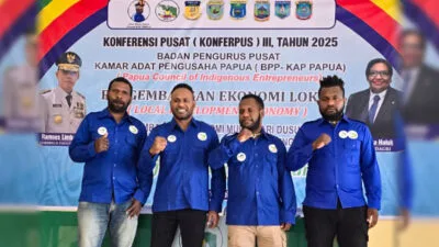 Masa Jabatan Vincent Oniyoma Berakhir, Yance Sani Pimpin KAPP Mimika 2025-2030