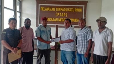 Dugaan Gratifikasi PT Freeport kepada Sejumlah ASN Dilaporkan ke Kejari Mimika