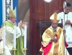 “Mgr Bernardus Baru, gembalakanlah umat tercinta di Keuskupan Timika ini”