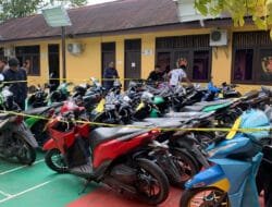 Polres Mimika ungkap sindikat Curanmor, seorang pelaku beraksi hingga 20 kali