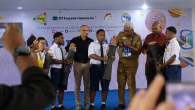 Bupati Mimika buka Lomba Potensi Sains SD dan SMP di SATP diikuti 124 peserta