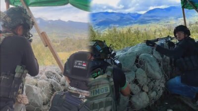 TNI/Polri baku tembak dengan OPM di Bandara Aminggaru berlangsung 1,5 jam