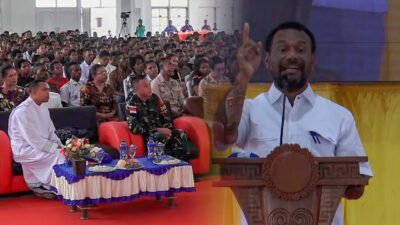 Lepas mahasiswa program 1000 sarjana, Bupati Mappi: stop tipu orang tua!