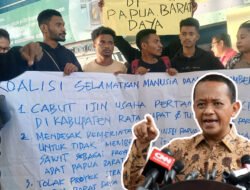 Drama pintu belakang dan Menteri Bahlil diteriaki “penipu” di Papua
