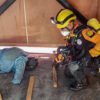 SAR Timika Latihan Pencarian dan Pertolongan di Ruang Terbatas