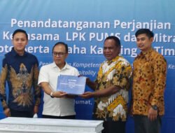 LPK PUMS kerjasama mitra tingkatkan kompetensi tenaga kerja lokal Mimika