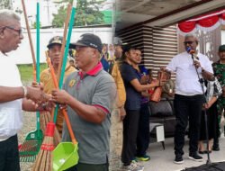 Luncurkan program ‘Jumat Bersih’ Distrik Wania, Bupati: RT yang malas kita ganti