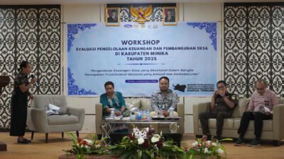 Dana Desa Mimika 2025 capai Rp130,17 Miliar, Wabup tekankan pengawasan ketat