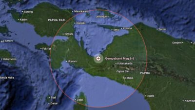 Gempa dahsyat guncang Nabire dipicu Sesar Anjak Weyland