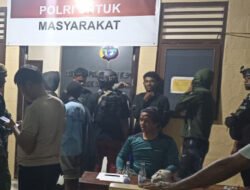 Tawuran di Kuala Kencana, Polisi Amankan 9 Pelajar Beserta Barang Berbahaya