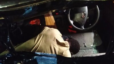 Laka Tunggal di Jalan Poros Timika–Pomako Tewaskan Satu Penumpang