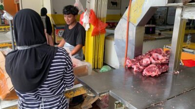 Harga daging di Mimika mulai merangkak naik jelang Natal dan Tahun Baru