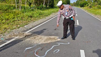 Pelajar Tewas Kecelakaan di Mimika, Polisi Buru Pengemudi Avanza yang Kabur