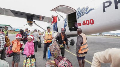 Christmas Flight & Boat Layani Mudik Natal Karyawan PTFI dan Keluarga ke Pedalaman Papua