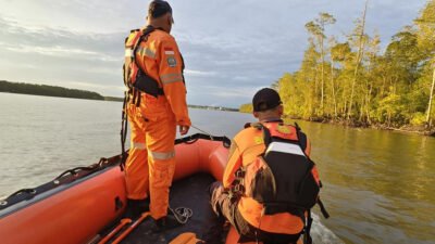 Pemancing Terjatuh di Dermaga Pelabuhan Poumako Belum Ditemukan