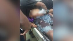 Pemotor Diduga Ugal-ugalan Hilang Kendali Tabrak Pejalan Kaki di Mimika