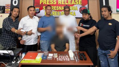 Berulah Lagi, Residivis Kasus Sabu di Mimika Kembali Diringkus Polisi