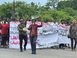 Unjuk Rasa di DPRK Mimika: Kembalikan Otsus, Tutup Freeport, Bubarkan MRP