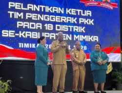 PKK Mimika Masifkan Program ‘Satu Keluarga Satu Kebun’ Dongkrak Kemandirian Pangan