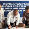 Dinas PUPR Mimika Konsultasi Publik Awal Raperda Air Minum dan Air Limbah