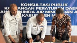 Dinas PUPR Mimika Konsultasi Publik Awal Raperda Air Minum dan Air Limbah