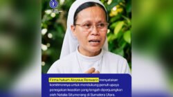 Firma Hukum Aloysius Renwarin & Partners Kawal Keadilan untuk Suster Natalia Situmorang