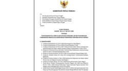 Gubernur Papua Tengah Instruksikan Pola Kerja Kombinasi WFO dan WFH