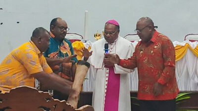 Keuskupan dan Pemkab Mimika Susun Peta Jalan Pendidikan Papua Tengah