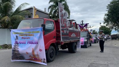 Mimika Tampilkan Wajah Toleransi Melalui Parade Paskah Lintas Agama