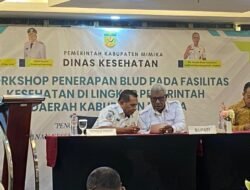 Soal Penerapan BLUD pada Faskes, Bupati Mimika: ini Bicara Pelayanan Prima
