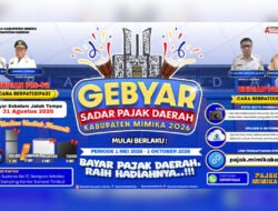 Bapenda Mimika Siapkan Empat Motor dan Puluhan Hadiah untuk Wajib Pajak