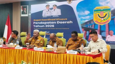 Tutup Rakorsus Pendapatan Daerah 2026, Bupati: Inovasi dan Kolaborasi Tingkatkan PAD Mimika