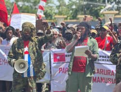 Aksi KNPB di Timika Soroti Konflik dan Pengungsian Rakyat Papua