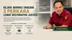 Kejari Mimika Selesaikan Tiga Perkara lewat Pendekatan Restorative Justice