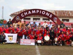 Persipani Paniai Juara Liga 4 Papua Tengah, Gubernur Nawipa Dorong Freeport Perkuat Sepak Bola Lokal